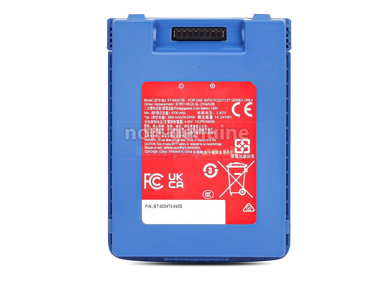 replacement battery for Zebra BT-000473