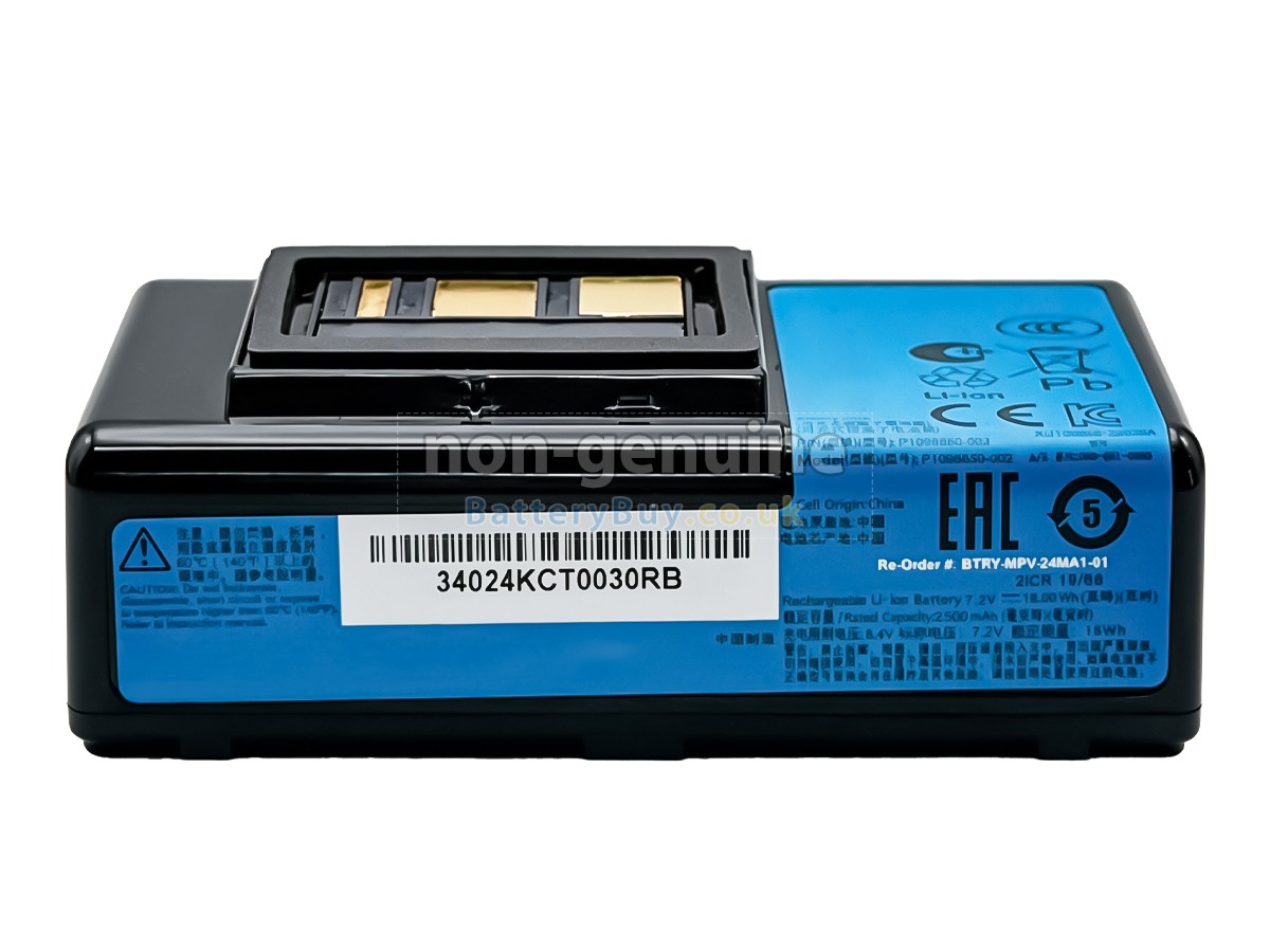 Replacement Battery for Zebra BTRY-MPV-24MA1-01