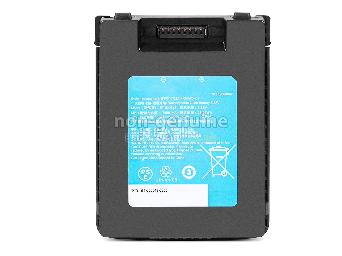 replacement battery for Zebra BT-000543-0800