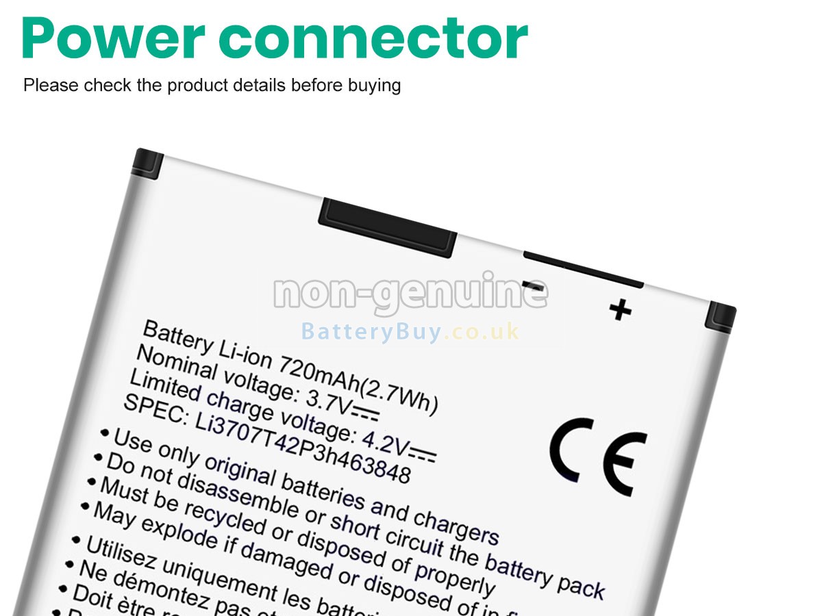 replacement battery for ZTE F228